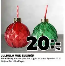Coop Daglivs JULKULA MED SUGRÖR, SEK 20 erbjuda