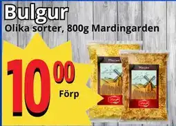 Supergrossen Bulgur, SEK 10 erbjuda