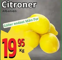Supergrossen Citroner, SEK 19.95 erbjuda
