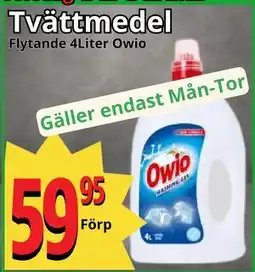Supergrossen Tvättmedel, SEK 59.95 erbjuda