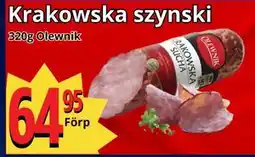 Supergrossen Krakowska szynski, SEK 64.95 erbjuda