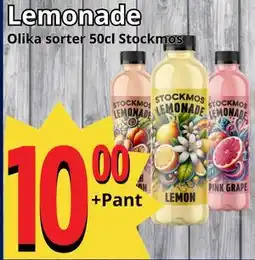 Supergrossen Lemonade, SEK 10 erbjuda