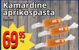 Supergrossen Kamardine aprikospasta, SEK 69.95 erbjuda
