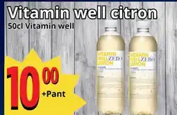Supergrossen Vitamin well citron, SEK 10 erbjuda
