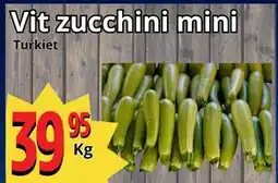 Supergrossen Vit zucchini mini, SEK 39.95 erbjuda
