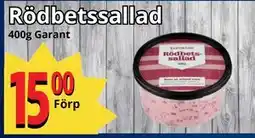 Supergrossen Rödbetssallad, SEK 15 erbjuda