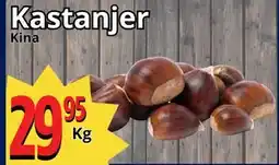 Supergrossen Kastanjer, SEK 29.95 erbjuda