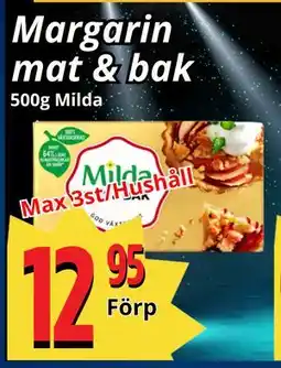 Supergrossen Margarin mat & bak, Medlemspris erbjuda