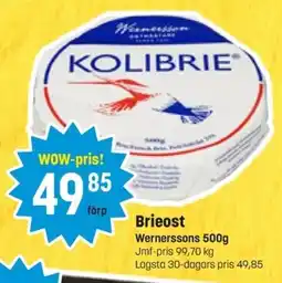 Eurocash WERNERSSONS Brieost erbjuda