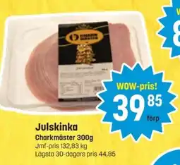 Eurocash CHARKMÄSTER Julskinka erbjuda