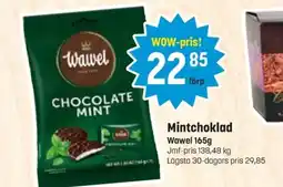 Eurocash WAWEL Mintchoklad erbjuda