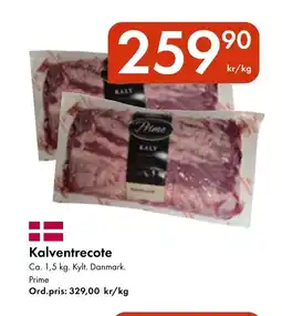 Snabbgross PRIME Kalventrecote erbjuda