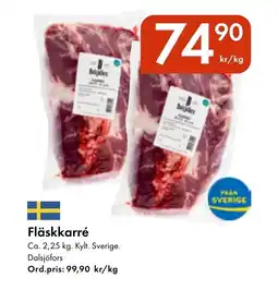 Snabbgross Fläskkarré erbjuda