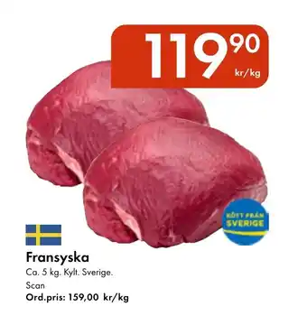 Snabbgross Fransyska erbjuda