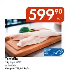 Snabbgross Torskfilé erbjuda