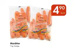 Snabbgross SVERIGE Morötter erbjuda