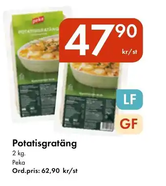 Snabbgross PEKA Potatisgratäng erbjuda