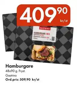Snabbgross GASTRINO Hamburgare erbjuda