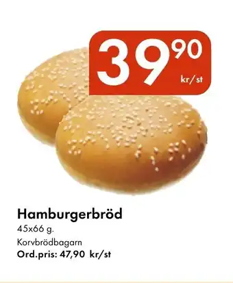 Snabbgross Hamburgerbröd erbjuda