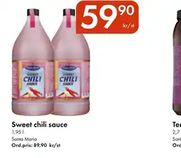 Snabbgross SANTA MARIA Sweet chili sauce erbjuda
