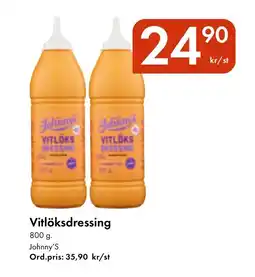 Snabbgross JOHNNY'S Vitlöksdressing erbjuda