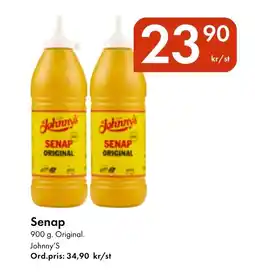 Snabbgross JOHNNY'S Senap erbjuda