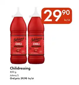 Snabbgross JOHNNY'S Chilidressing erbjuda