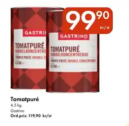 Snabbgross GASTRINO Tomatpuré erbjuda