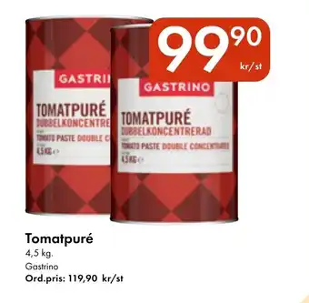 Snabbgross GASTRINO Tomatpuré erbjuda