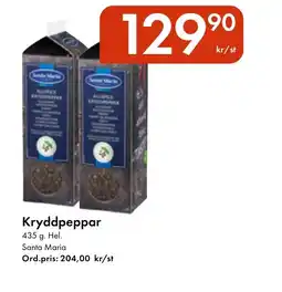 Snabbgross SANTA MARIA Kryddpeppar erbjuda