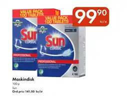 Snabbgross SUN Maskindisk erbjuda