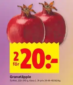 ICA Supermarket Granatäpple erbjuda