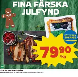 Coop Tjocka revbensspjäll erbjuda