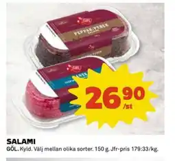 Coop GÖL Salami erbjuda
