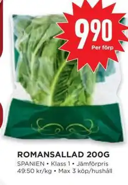Willys Romansallad 200g erbjuda
