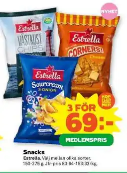 Stora Coop SNACKS erbjuda