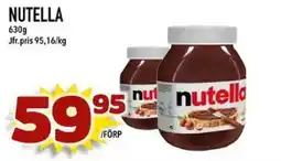Din Mat Nutella erbjuda