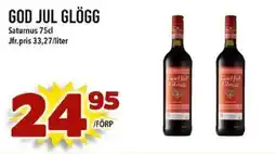 Din Mat SATUMUS God jul glögg erbjuda