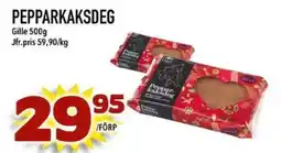 Din Mat GILLE Pepparkaksdeg erbjuda