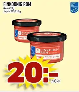 Din Mat GARANT Finkornig rom erbjuda