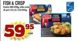 Din Mat FINDUS Fish & crisp erbjuda