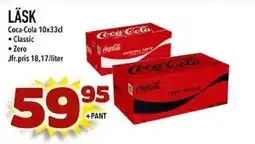 Din Mat COCA-COLA Läsk erbjuda