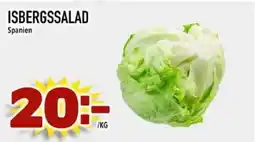 Din Mat Isbergssalad erbjuda