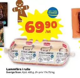 Coop SCAN Lammfärs i rulle erbjuda