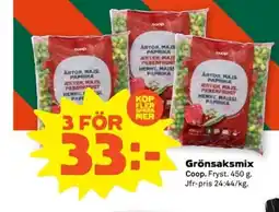 Coop COOP Grönsaksmix erbjuda