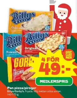 Coop Pan pizza/piroger erbjuda