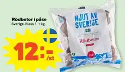 Coop Rödbetor i påse erbjuda