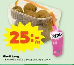 Coop Kiwi i korg erbjuda