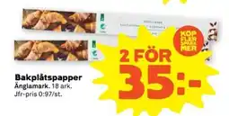 Coop ÄNGLAMARK Bakplåtspapper erbjuda