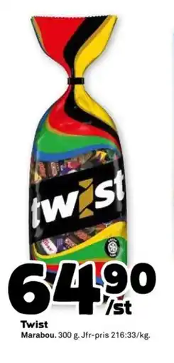 Coop MARABOU Twist erbjuda